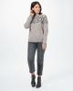 TENTREE Highline Wool Intarsia Sweater Couleur : Desert Taupe Heather