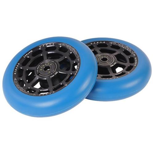 Urban Artt Civic wheels 125mm Black/Blue